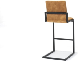 Barkruk Luca - 120 cm - Velvet - Gold