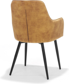 Eetkamerstoel Emma - Velvet Gold