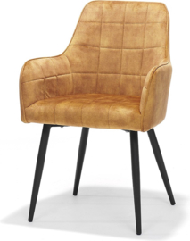 Eetkamerstoel Emma - Velvet Gold