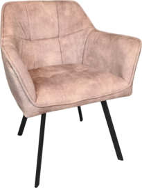 Eetkamerstoel Otis - Velvet - Taupe