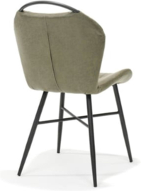 Eetkamerstoel Finn - Micro Leder - Groen