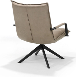 Draaifauteuil Floris - Micro Leder - Liver