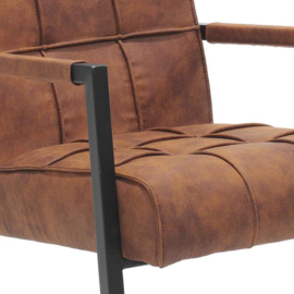 Eetkamerstoel Levi - Cowboy Cognac