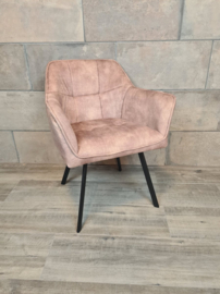 Eetkamerstoel Otis - Velvet - Taupe