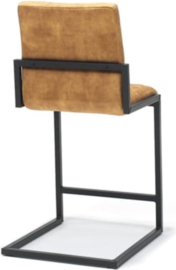 Barkruk Luca - 105 cm - Velvet - Gold