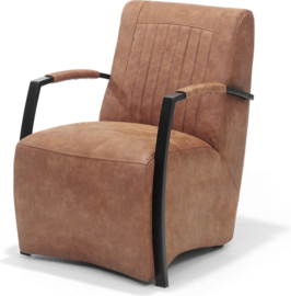 Fauteuil Oliver - Cowboy Stof - Cognac
