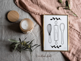 Poster A4 - Keuken