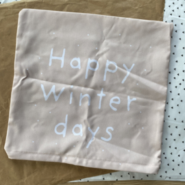 Kussens | Happy Winter Days 1 | Roze
