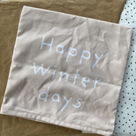 Kussens | Happy Winter Days 2 | Roze