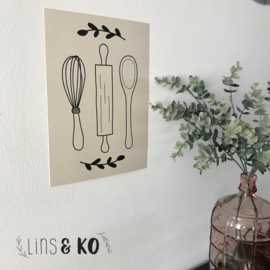 Keuken  | A4 poster