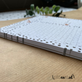 Tweedekansje | Dagplanner Baby | A5  Stippen