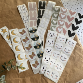 Stickers mix | Set van 15x 5 stuks