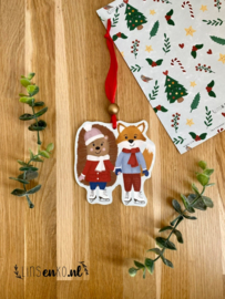 Kerst hanger | Egel en Vos