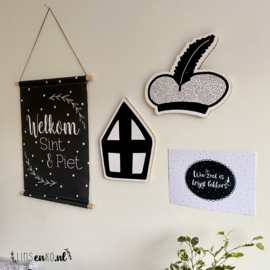 Sint Poster | Wie zoet is... | A4