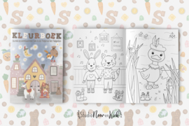 Kleurboek 1 Sinterklaas || 21 kleurplaten