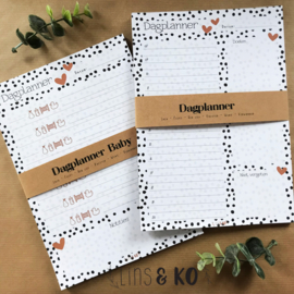 Baby dagplanner | A5 | Stippen