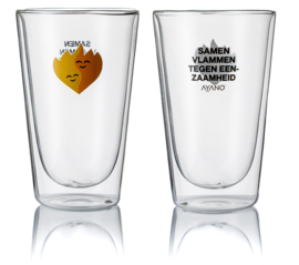 Theeglazen - set van 2 - Dubbelwandig