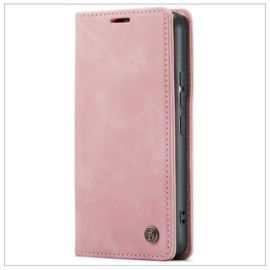 CaseMania Slim Bookcase Oppo A73 (4G) Licht Rose