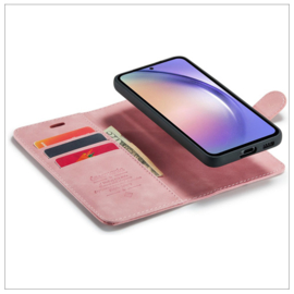 CaseMania 2 in 1 Magnetic Case iPhone 13 Pro Licht Roze
