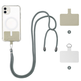 Universele Phone Koord Extra Sterk 6mm - Zand