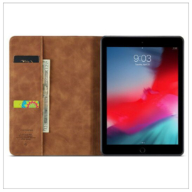 CaseMania Suede SlimTablet Case - iPad Air 4 10.9/iPad 10.9 - Bruin