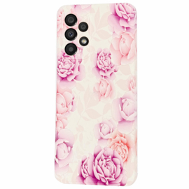 Back Cover - Bloemen Printje - Oppo A9 - Achterkantje