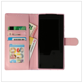 Oppo A57S (4G) - Bookcase Print - Bloemen en Vlinders