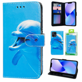 iPhone 11 - Bookcase Print - Dolphijn