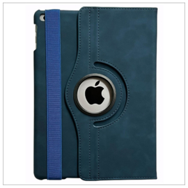 Casemania Luxe Suede Draaibaar Case - iPad 10.9 inch 10de generatie - Blauw