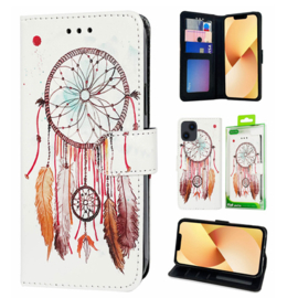 iPhone 15 Pro Max - Bookcase Print - Dromenvanger Wit