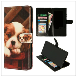 Samsung A54 - Bookcase Print - Puppy Bruin