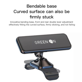 Green ON Dashboard Rubber Plakker Telefoonhouder