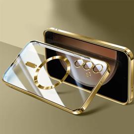 Magnetic Magsafe Lens Protection Case - Samsung A16 - Goud
