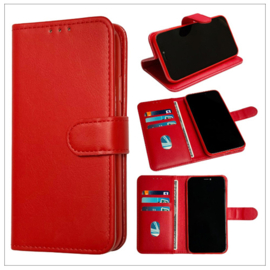 Oppo A58 (4G) Fashion Bookcase - Rood