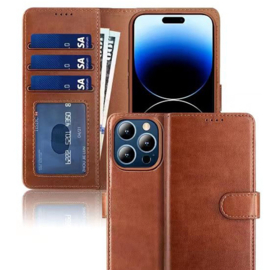 Lavann Leather Book Case 2 in 1 - Samsung A53 (5G) - Bruin
