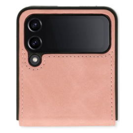 Casemania Luxe Wallet Case - Samsung Z Flip 6 - Roze