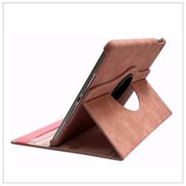 Casemania Luxe Suede Draaibaar Case - iPad 10.9 inch 10de generatie - Roze