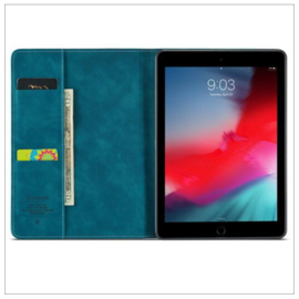 CaseMania Suede SlimTablet Case - iPad iPad Air 2 - Groen