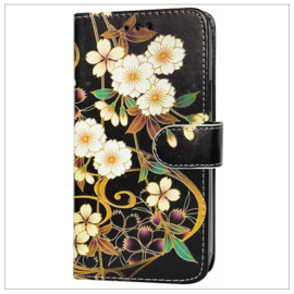 Samsung A33 (5G) - Bookcase Print - Yellow Flower