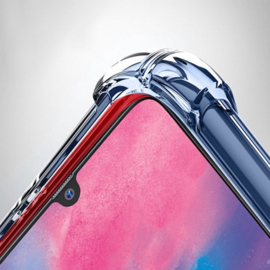 Samsung A53 5G - Back Cover - Anti Shock - Transparant met Pashouder