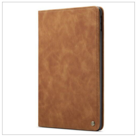 CaseMania Suede SlimTablet Case - iPad Air 4 10.9/iPad 10.9 - Bruin