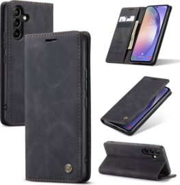 CaseMania Slim Bookcase iPhone 7 Plus / 8 Plus Zwart