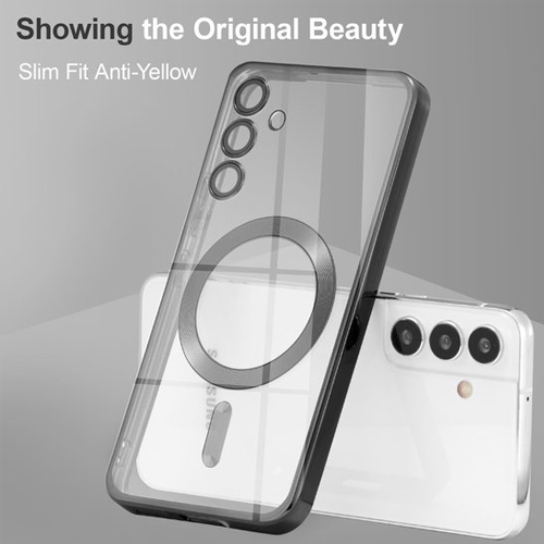 Magnetic Magsafe Lens Protection Case - Samsung A16 - Zwart