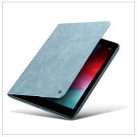 CaseMania Suede SlimTablet Case - iPad 10.2 2019/2020 - Turquoise