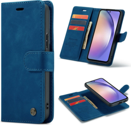 CaseMania 2 in 1 Magnetic Case Samsung S24 Ultra Donker Blauw