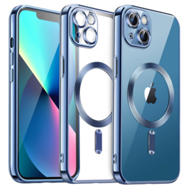 Magnetic Magsafe Case - iPhone 15 - Zwart - Draadloos Oplaadbare Case