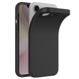 Hoge Kwaliteit Silicone Zwart - iPhone 16e