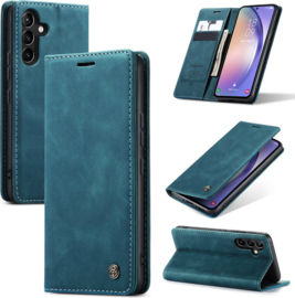 CaseMania Slim Bookcase Oppo A73 (4G) Groen