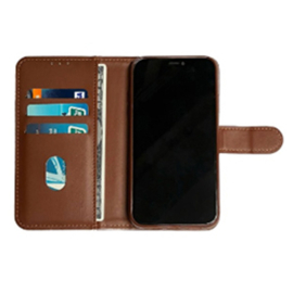 Samsung S24 Plus Fashion Bookcase - Bruin