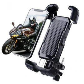 Fietshouder - Universele Telefoonhouder Fiets - 360 graden rotatie - GSM Houder voor Fiets - Anti Shock